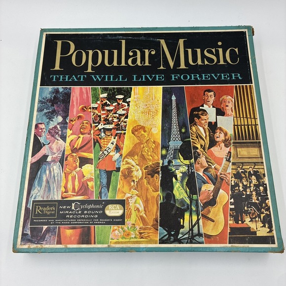 Other - 1961 Reader's Digest Popular Music That Will Live Forever Box Set 10 LP Albums